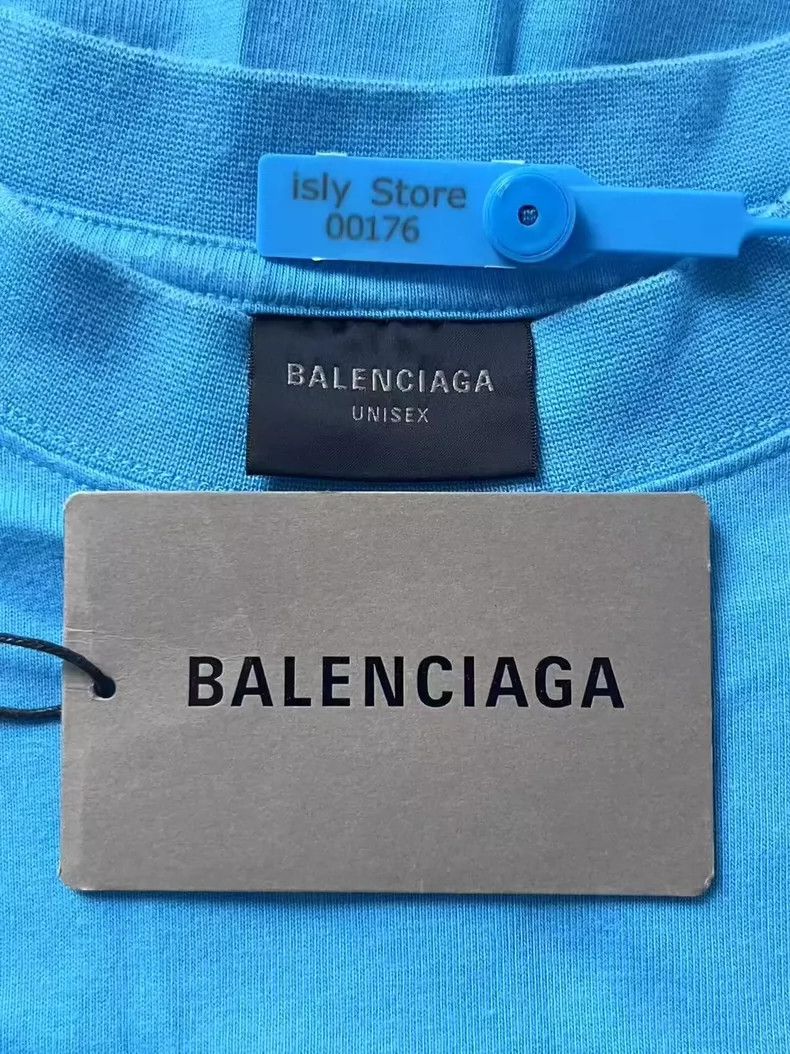 Balenciaga Balenciaga SS23 Logo Print Short Sleeve T-shirt - dmc Size US S / EU 44-46 / 1 - 5 Thumbnail