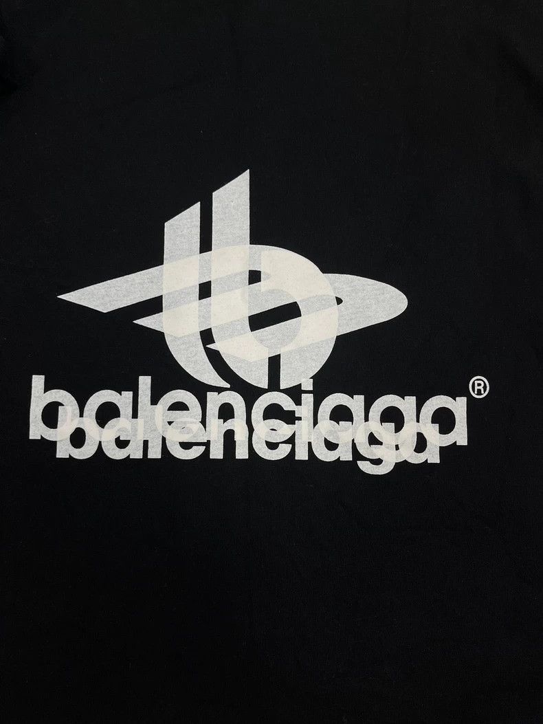 Balenciaga Balenciaga Phantom Overlap Logo Sweatshirt - dmc Size US M / EU 48-50 / 2 - 3 Thumbnail