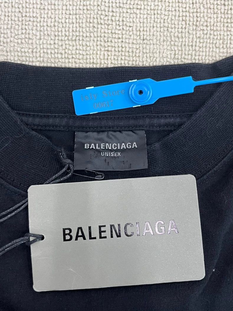 Balenciaga Balenciaga Phantom Overlap Logo Sweatshirt - dmc Size US M / EU 48-50 / 2 - 4 Thumbnail