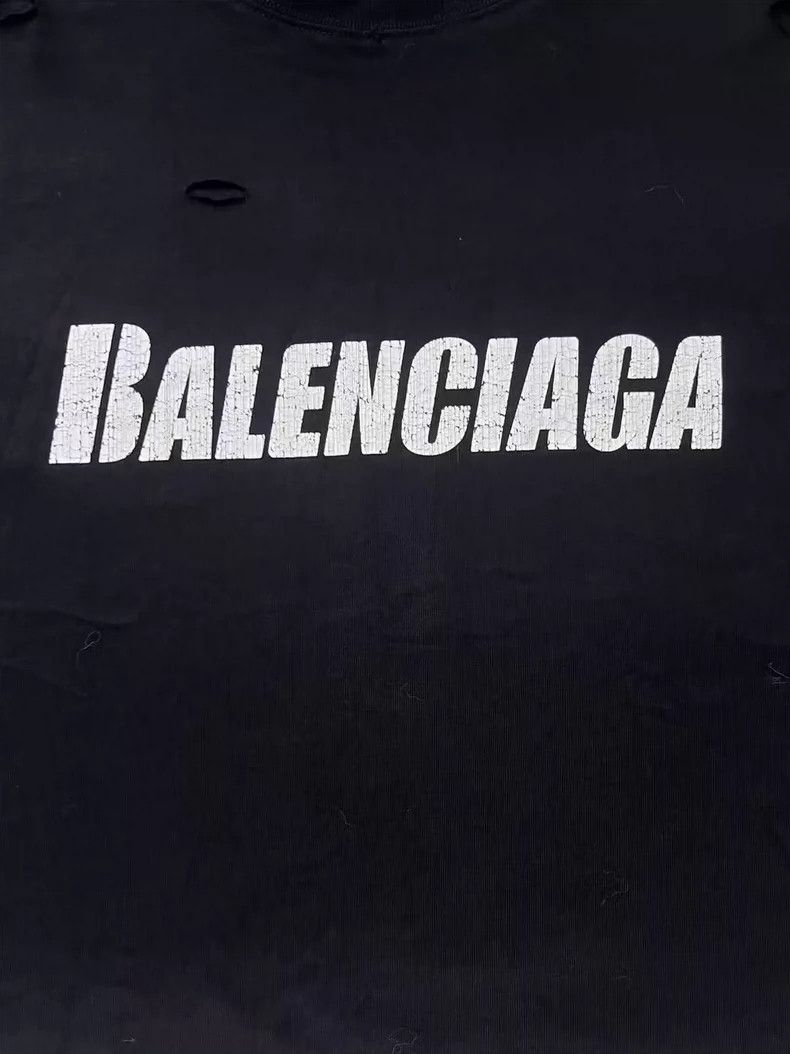 Balenciaga Balenciaga Caps Letter Print Short Sleeve T-shirt - dmc Size US M / EU 48-50 / 2 - 3 Thumbnail
