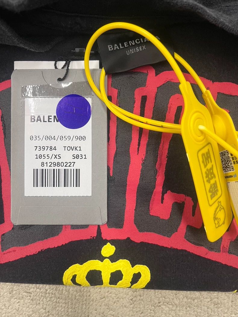 Balenciaga Balenciaga SS23 Logo Print Short Sleeve T-Shirt - dmc Size US XS / EU 42 / 0 - 3 Thumbnail