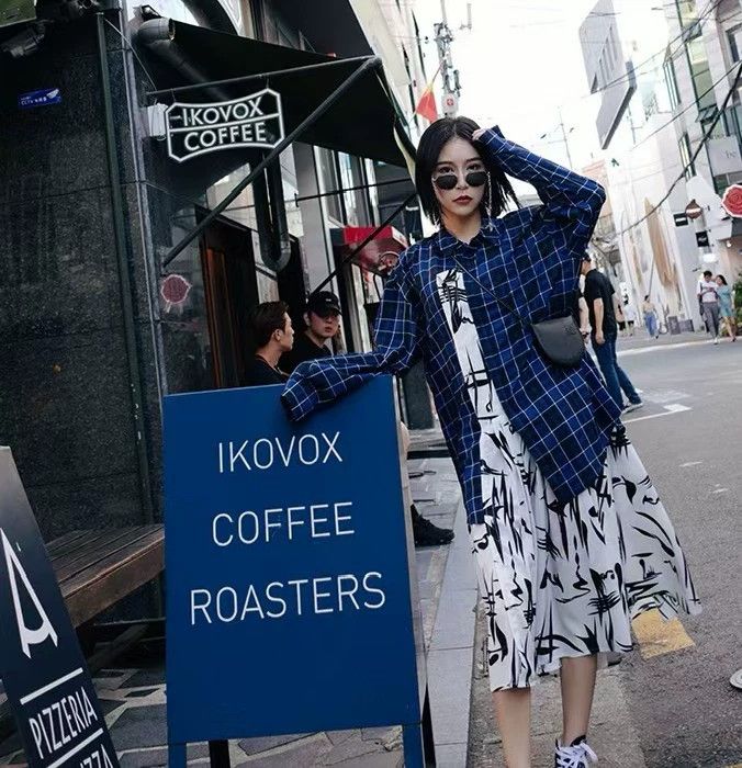 Balenciaga Balenciaga Plaid Patchwork Shirt Dress - dmc Size US M / EU 48-50 / 2 - 6 Thumbnail