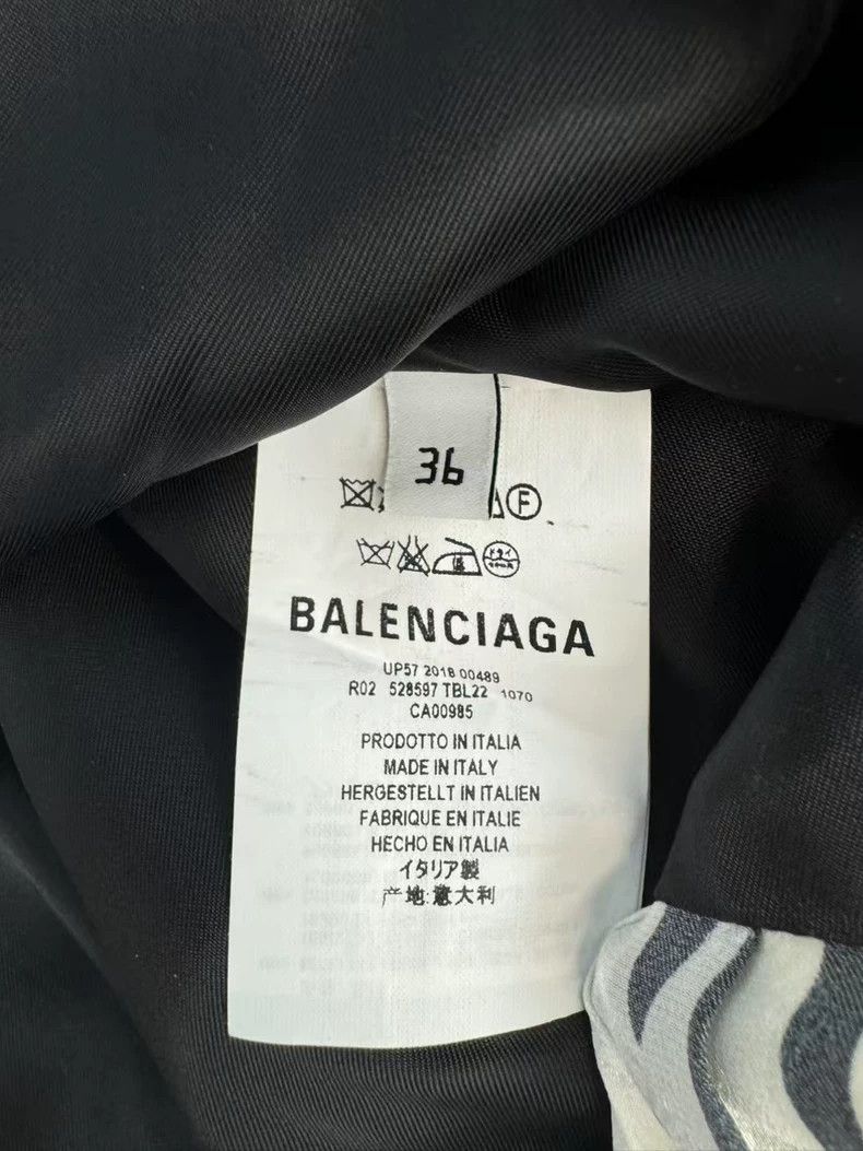 Balenciaga Balenciaga Plaid Patchwork Shirt Dress - dmc Size US M / EU 48-50 / 2 - 5 Thumbnail