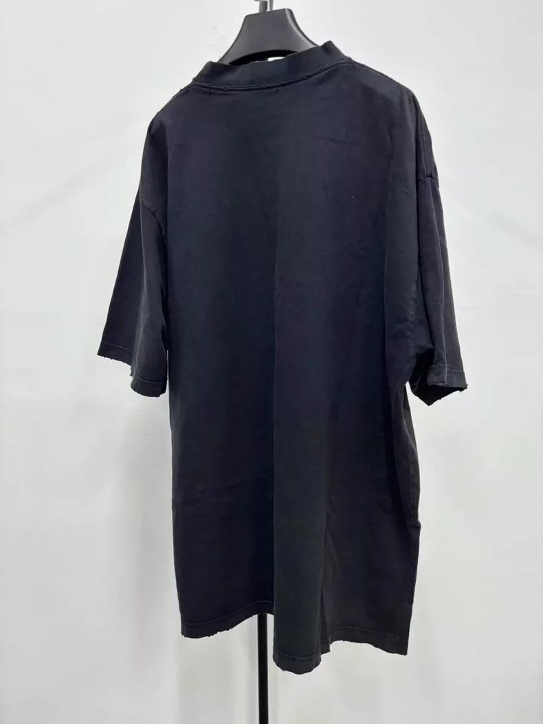Balenciaga Balenciaga 23FW Scissors Wheat Ear Print Crew Neck Short Sleeve T-shirt - dmc Size US XL / EU 56 / 4 - 2 Thumbnail