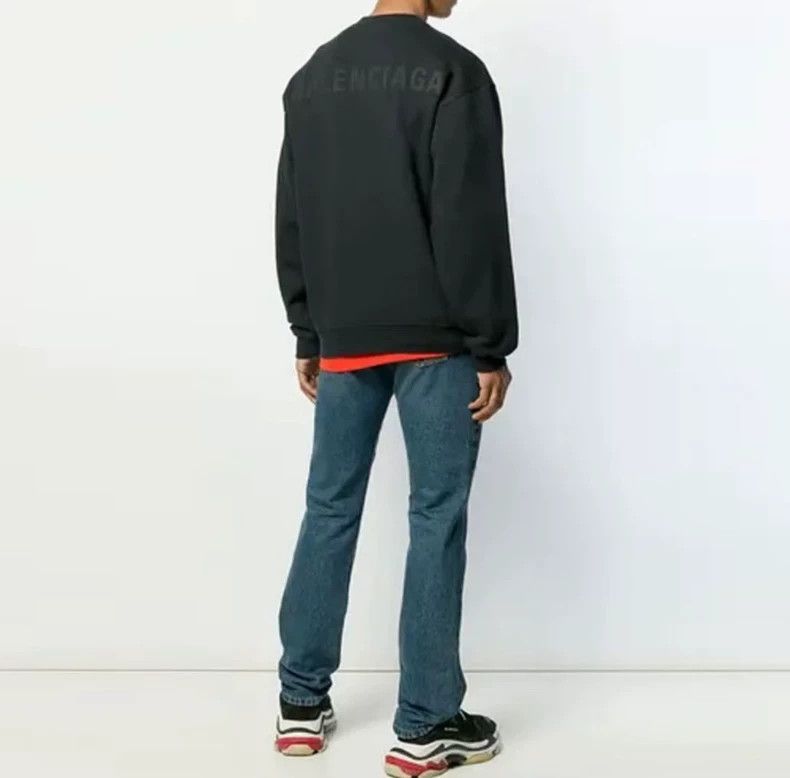 Balenciaga Balenciaga Back Logo Long Sleeve Sweatshirt - dmc Size US XS / EU 42 / 0 - 5 Thumbnail