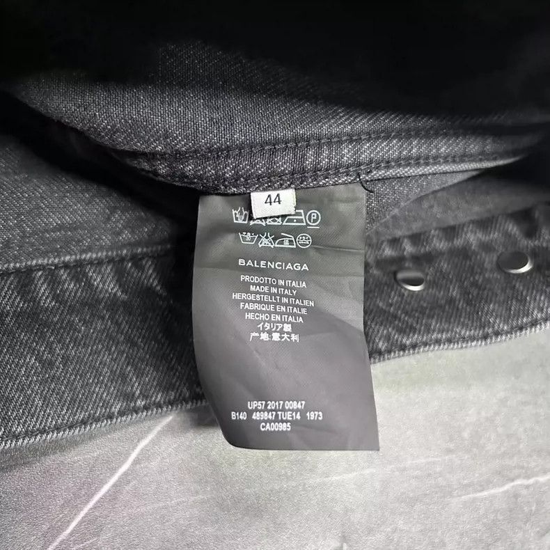 Balenciaga Balenciaga Sinners Denim Jacket - dmc Size M / US 6-8 / IT 42-44 - 7 Thumbnail