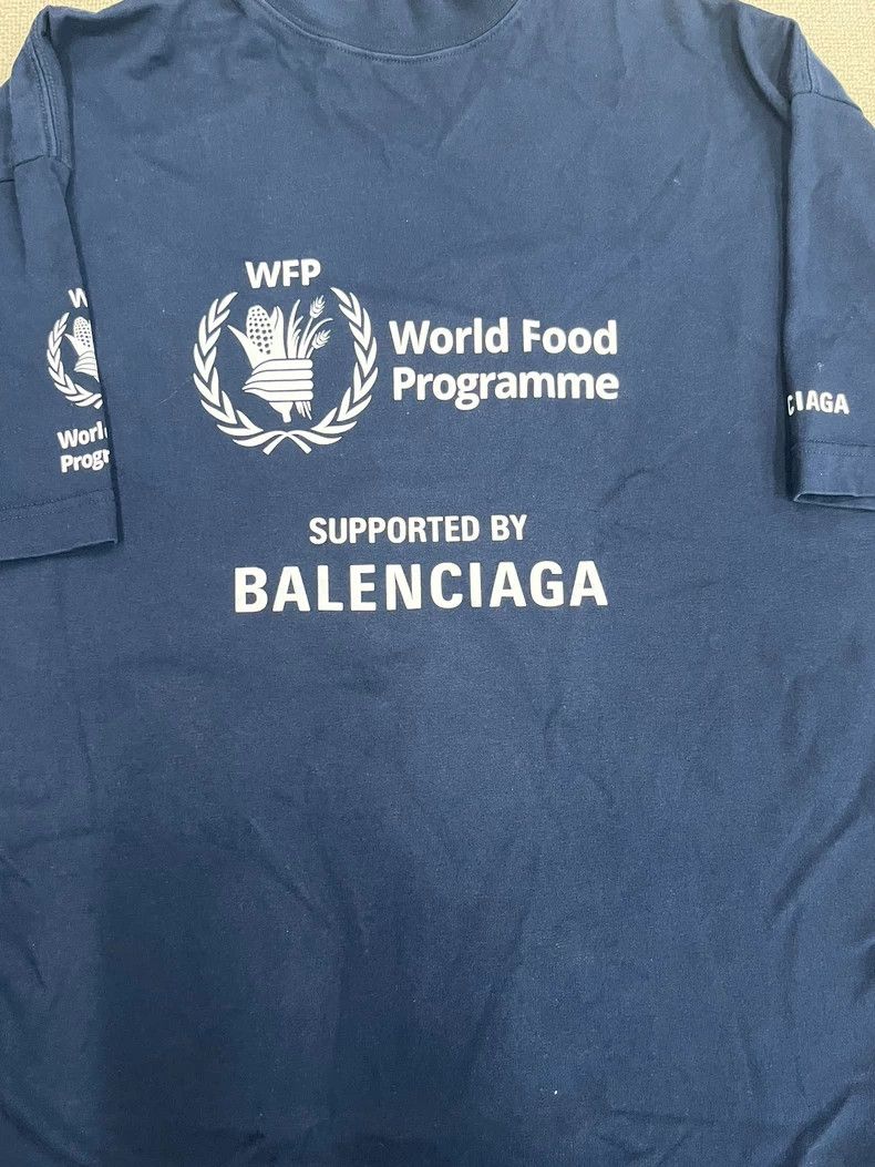 Balenciaga Balenciaga WFP Wheat Ear Short-sleeve T-shirt - dmc Size US M / EU 48-50 / 2 - 3 Thumbnail