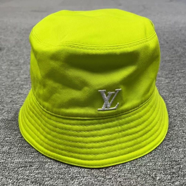 Louis Vuitton Louis Vuitton Logo Bucket Hat - dmc Size ONE SIZE - 5 Thumbnail
