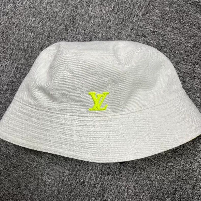 Louis Vuitton Louis Vuitton Logo Bucket Hat - dmc Size ONE SIZE - 2 Thumbnail