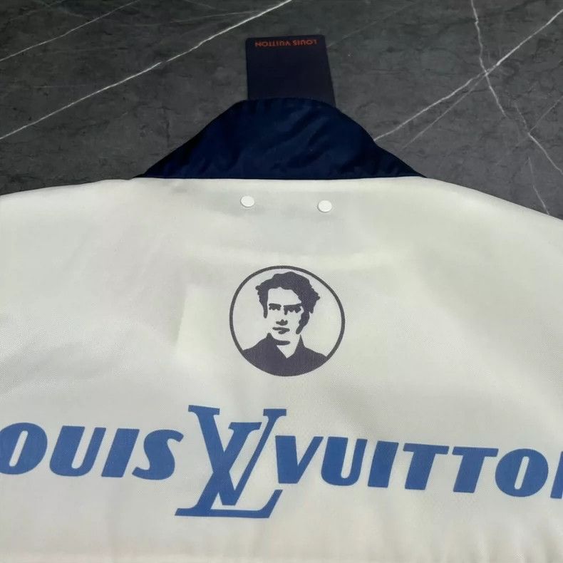 Louis Vuitton Louis Vuitton Racing Zip Jacket White - dmc Size US XL / EU 56 / 4 - 5 Thumbnail