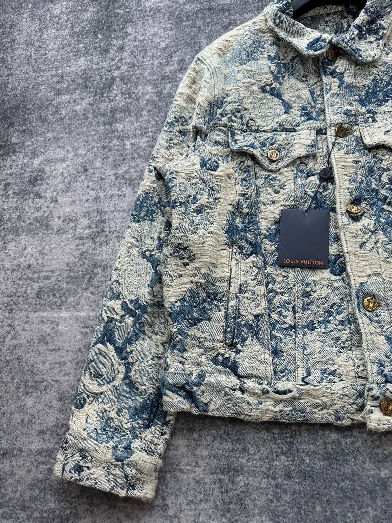 Louis Vuitton Louis Vuitton Floral Denim Jacket - dmc Size US L / EU 52-54 / 3 - 4 Thumbnail