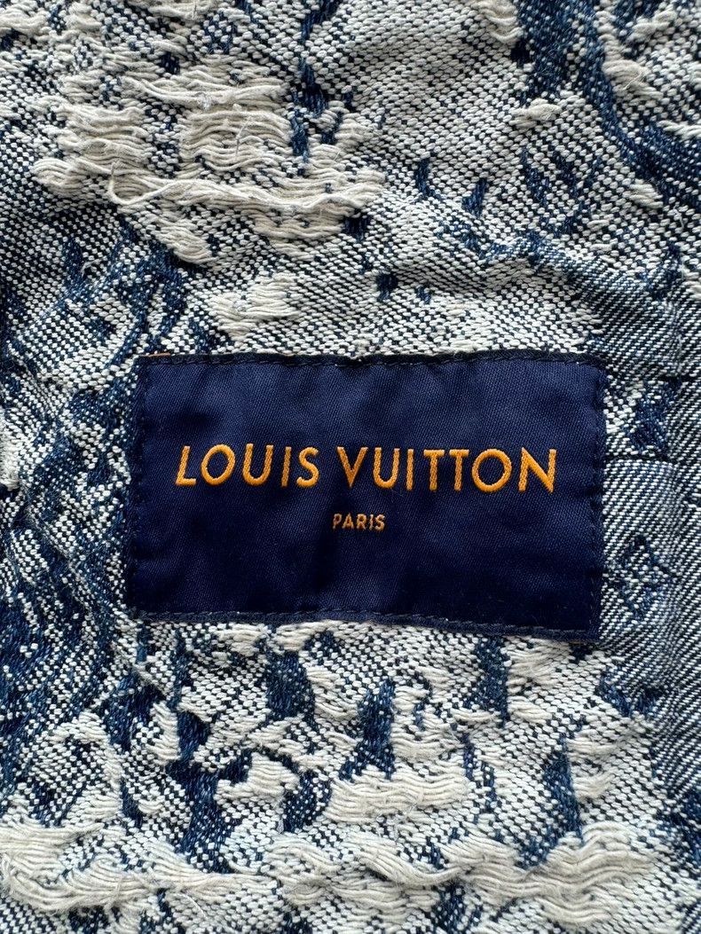 Louis Vuitton Louis Vuitton Floral Denim Jacket - dmc Size US L / EU 52-54 / 3 - 8 Thumbnail
