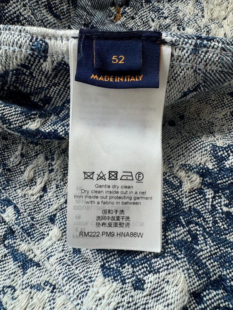 Louis Vuitton Louis Vuitton Floral Denim Jacket - dmc Size US L / EU 52-54 / 3 - 9 Thumbnail