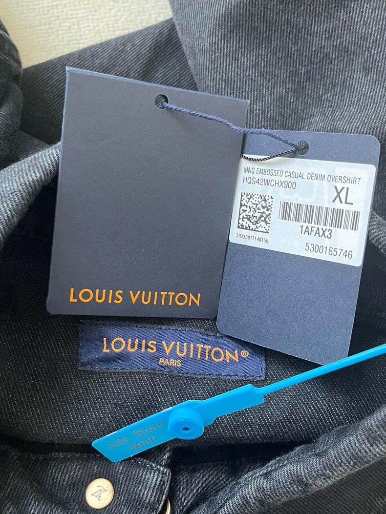 Louis Vuitton Louis Vuitton Washed Logo Denim Jacket - dmc Size US XL / EU 56 / 4 - 5 Thumbnail