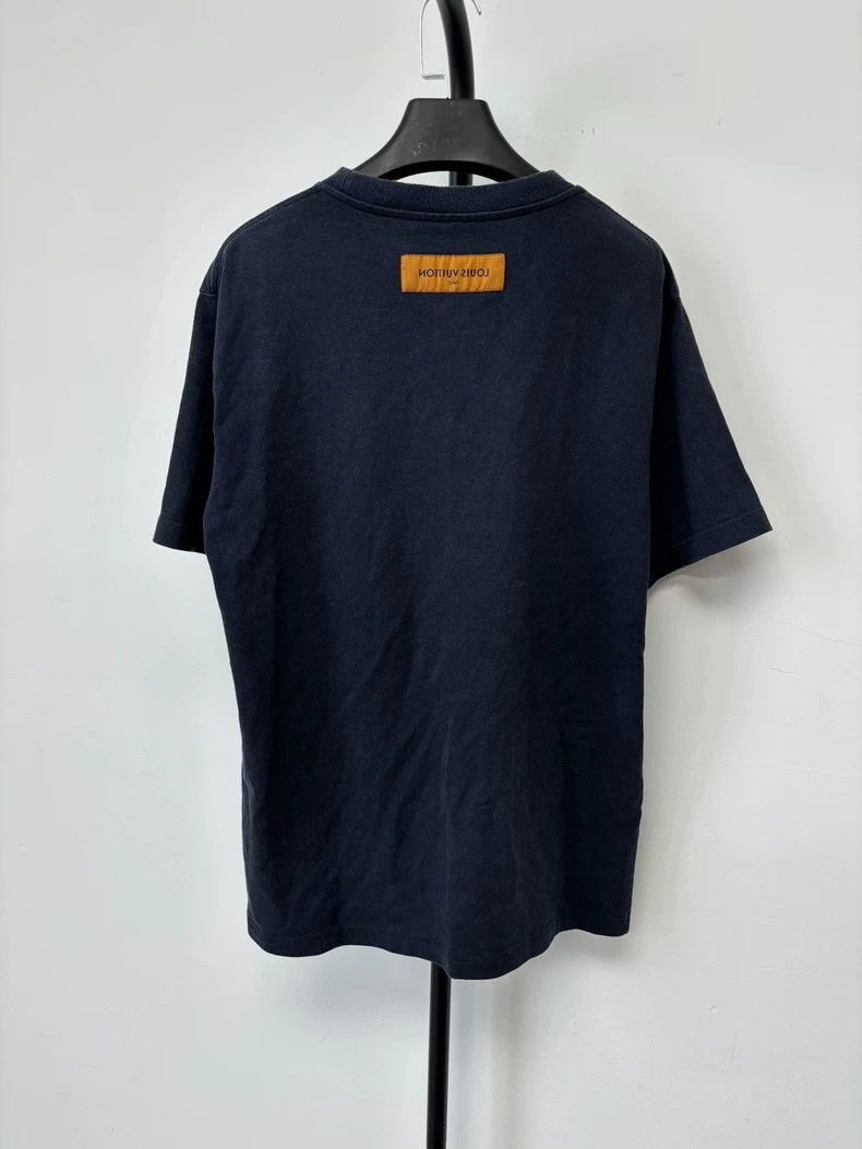Louis Vuitton Louis Vuitton Embroidered Logo Short Sleeve Tee - dmc Size US M / EU 48-50 / 2 - 2 Thumbnail