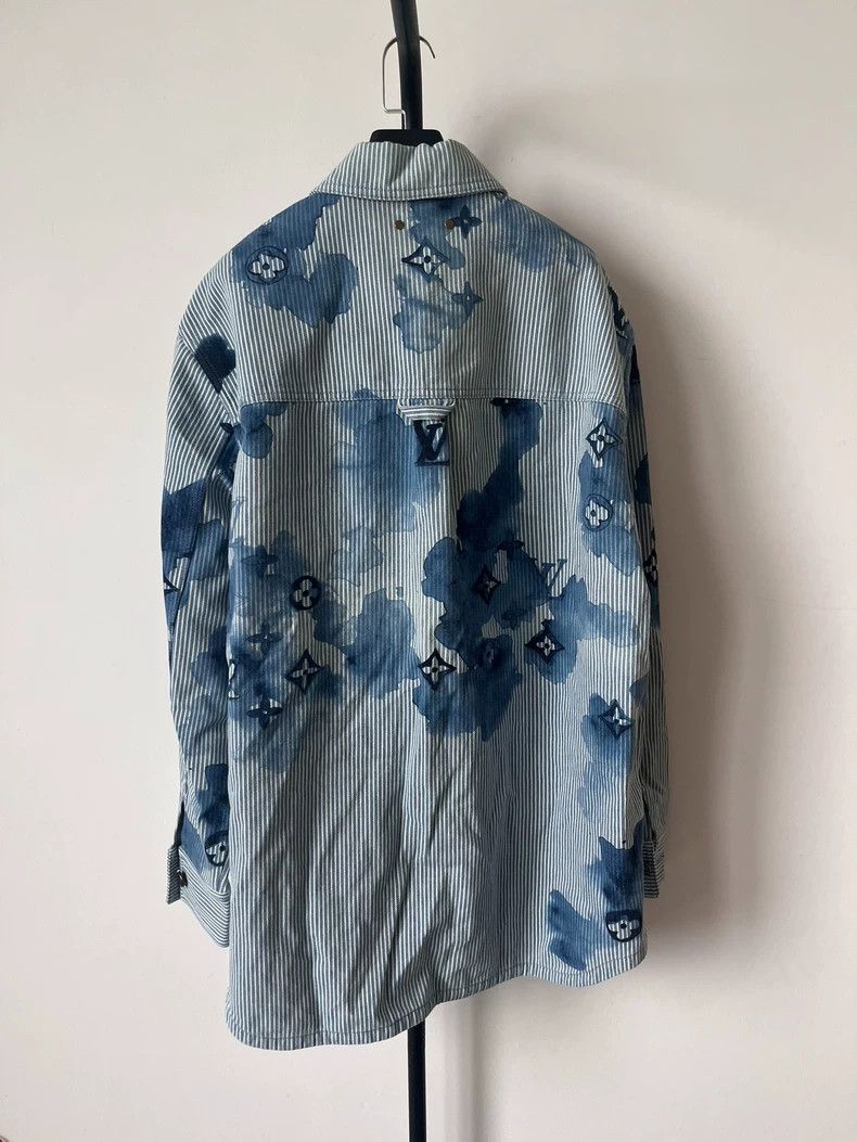 Louis Vuitton Louis Vuitton Monogram Ink Shirt Jacket - dmc Size US XL / EU 56 / 4 - 2 Thumbnail