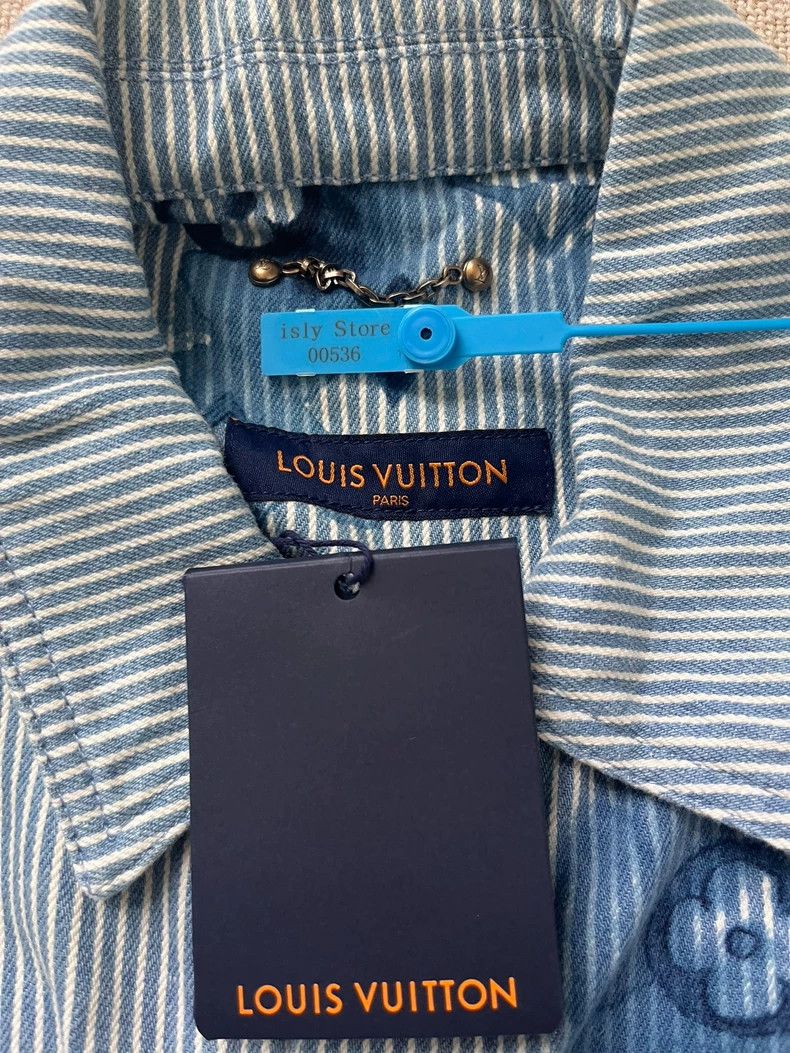 Louis Vuitton Louis Vuitton Monogram Ink Shirt Jacket - dmc Size US XL / EU 56 / 4 - 3 Thumbnail