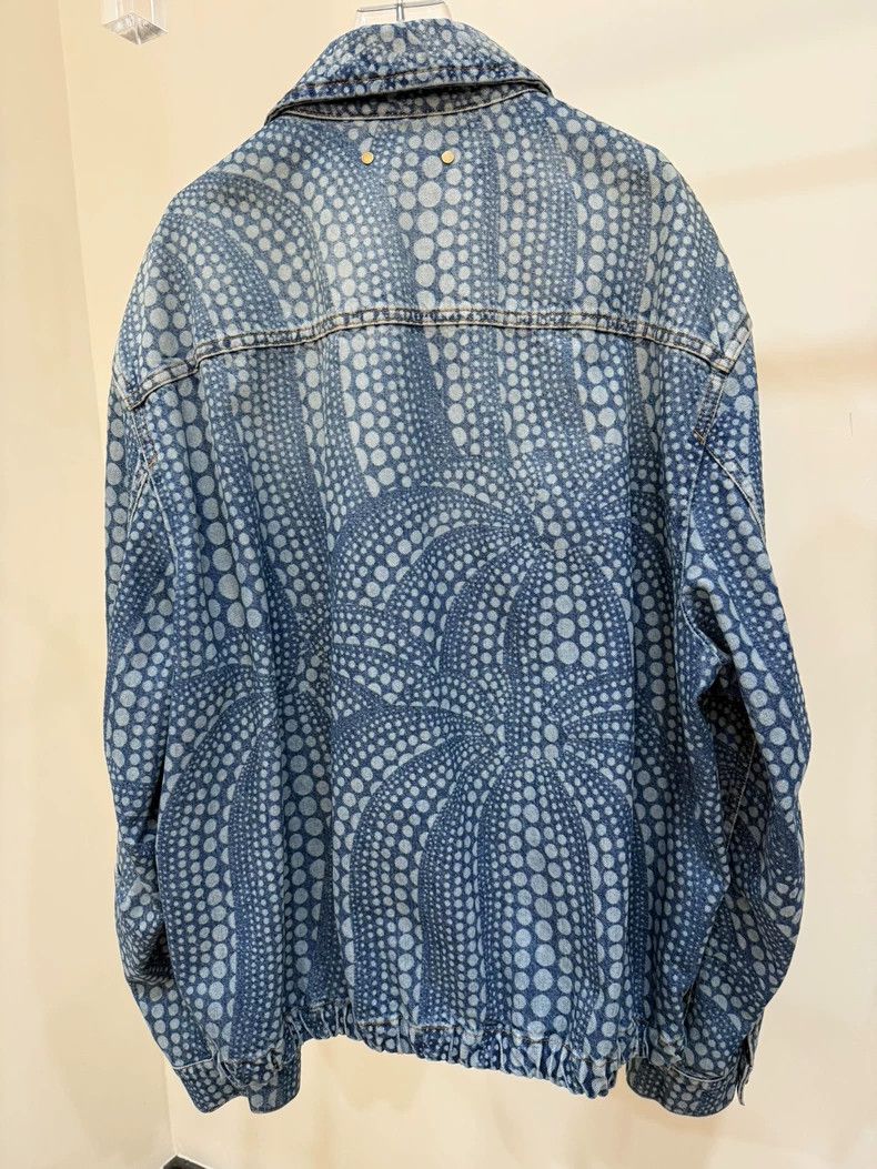 Louis Vuitton Louis Vuitton x Kusama Denim Jacket - dmc Size US XL / EU 56 / 4 - 4 Thumbnail