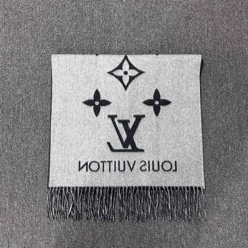 Louis Vuitton Louis Vuitton Monogram Cashmere Scarf - dmc Size ONE SIZE - 3 Thumbnail