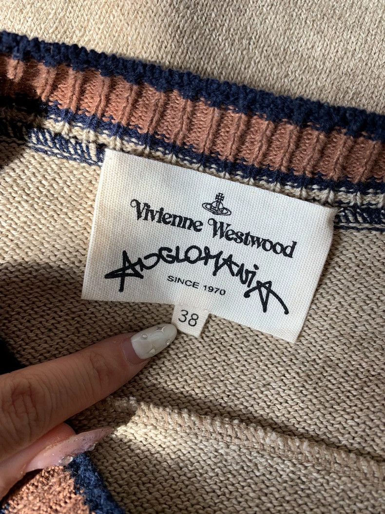 Vivienne Westwood Vivienne Westwood Vintage College Knit Sweater - dmc Size US M / EU 48-50 / 2 - 7 Thumbnail