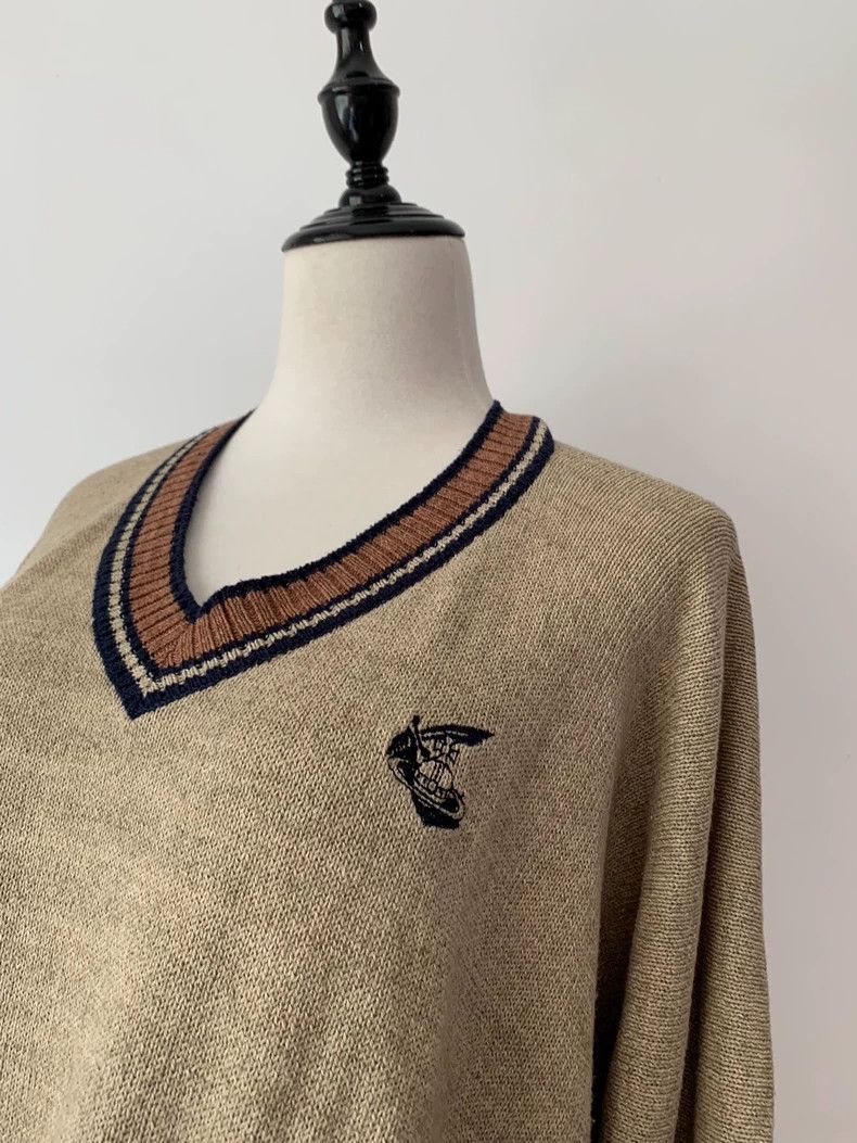 Vivienne Westwood Vivienne Westwood Vintage College Knit Sweater - dmc Size US M / EU 48-50 / 2 - 2 Thumbnail