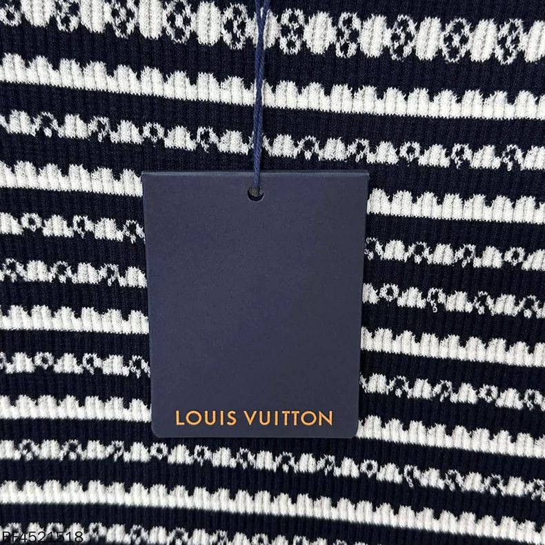 Louis Vuitton Louis Vuitton Striped Knit Short Sleeve Top - dmc Size US XS / EU 42 / 0 - 8 Thumbnail