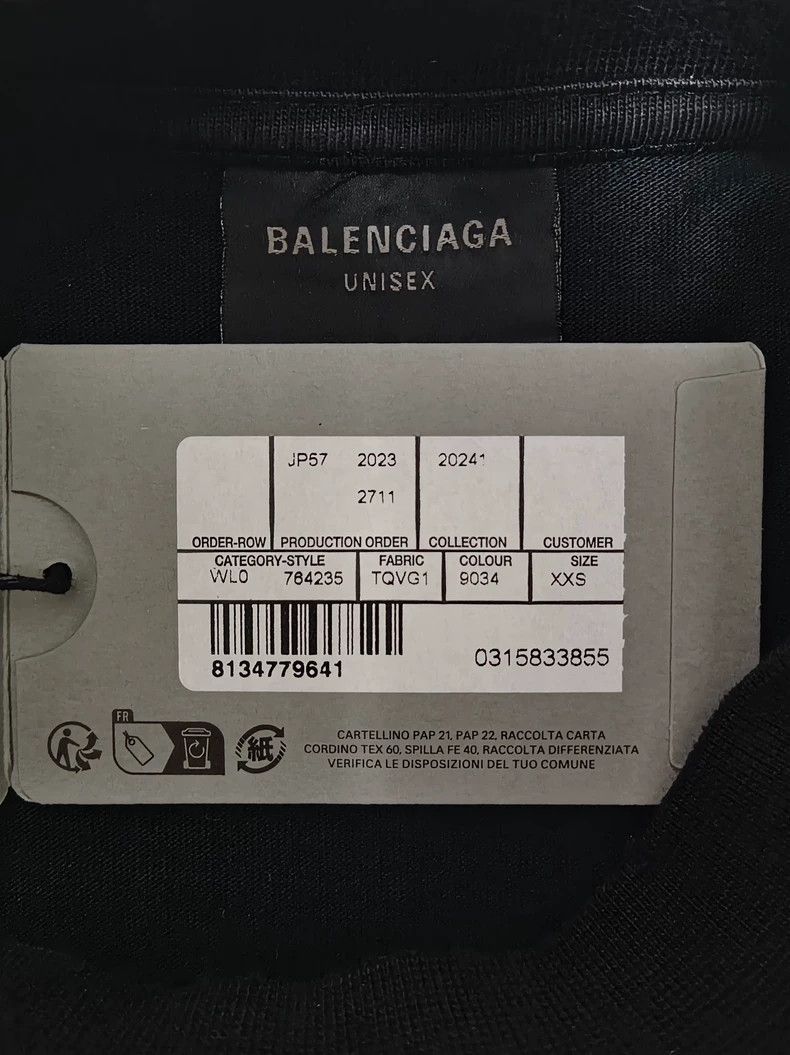 Balenciaga Balenciaga AI Generated Short Sleeve T-shirt - dmc Size US XXS / EU 40 - 5 Thumbnail