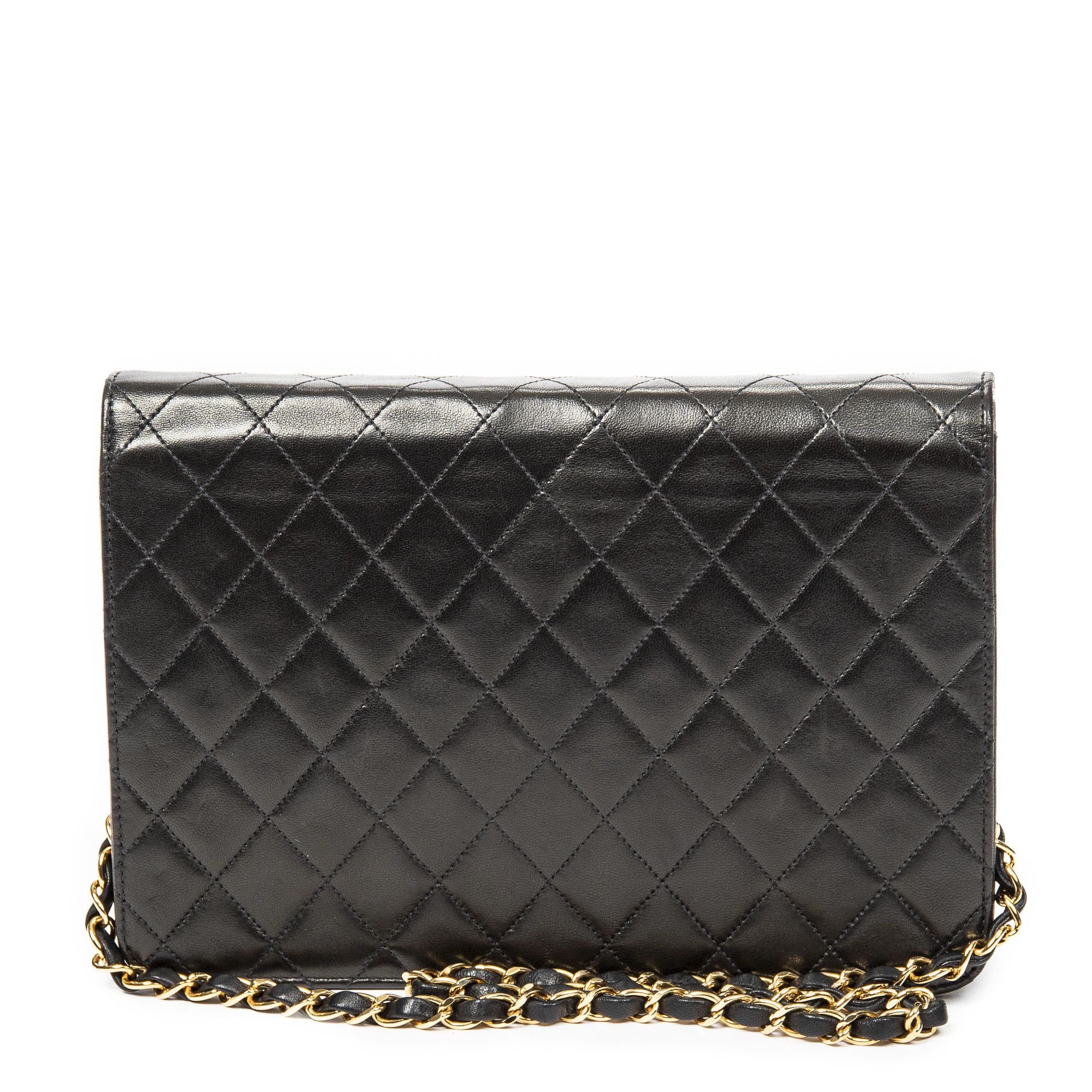 Chanel Vintage Push Lock Straight Flap Size ONE SIZE - 5 Thumbnail