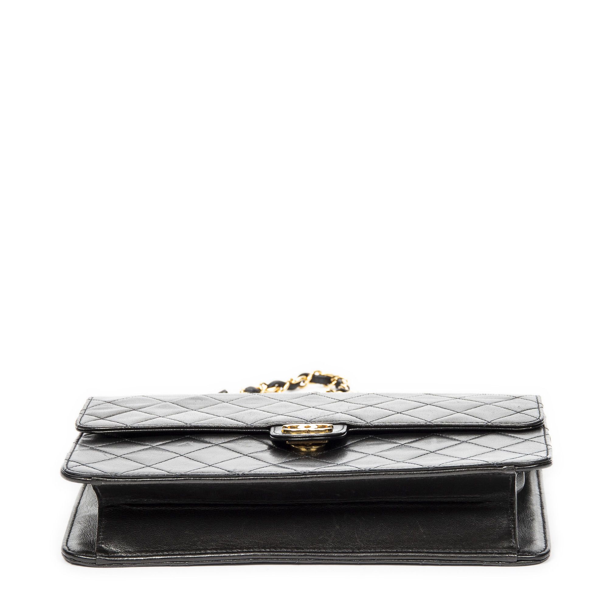 Chanel Vintage Push Lock Straight Flap Size ONE SIZE - 6 Thumbnail