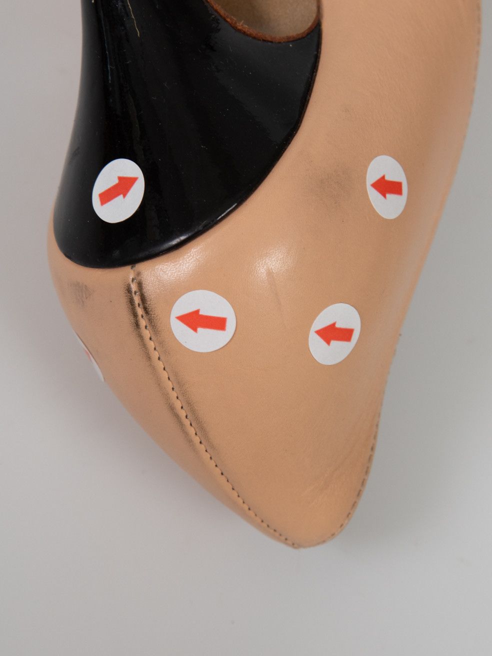 Nicholas Kirkwood Beige Peep Toe Leather Heels Size US 6.5 / IT 36.5 - 8 Thumbnail