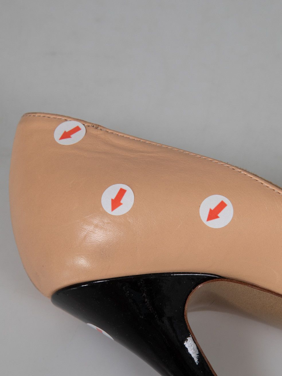 Nicholas Kirkwood Beige Peep Toe Leather Heels Size US 6.5 / IT 36.5 - 14 Thumbnail