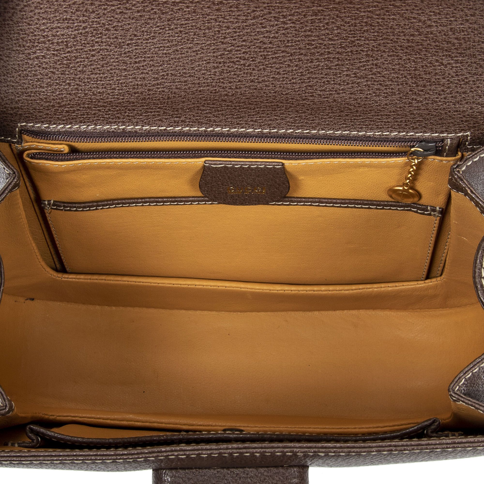 Gucci Medium Bamboo Top Handle Flap Size ONE SIZE - 7 Thumbnail