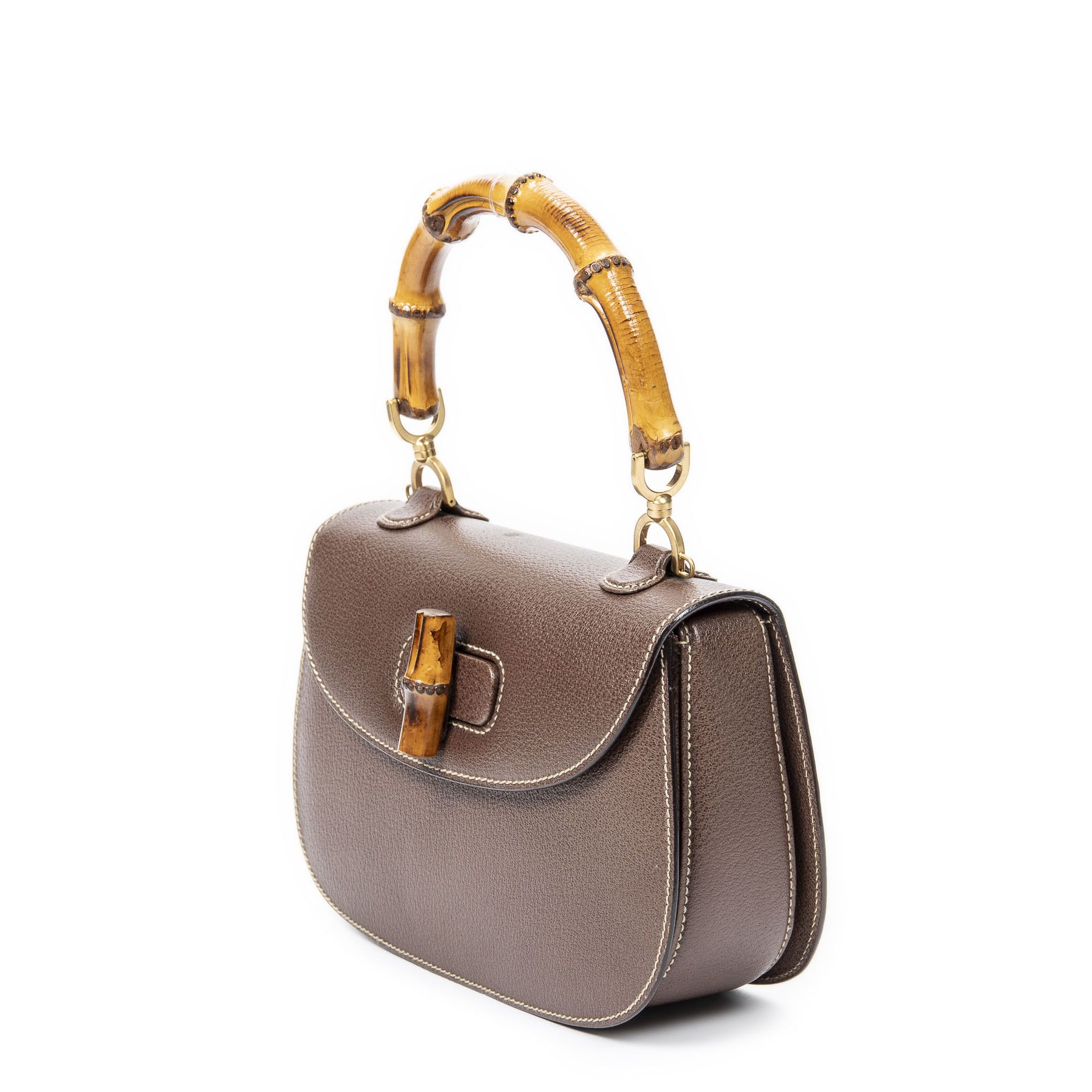 Gucci Medium Bamboo Top Handle Flap Size ONE SIZE - 2 Thumbnail
