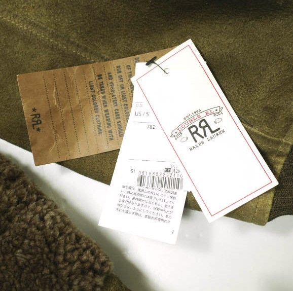 Ralph Lauren Ralph Lauren RRL Shearling Paneled Roughout Suede Jacket Suede Outerwear MNRROTW16020158 DUTY FREE for USA Size ONE SIZE - 4 Thumbnail
