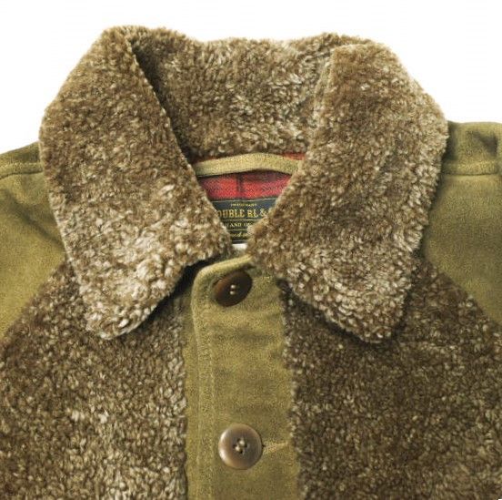 Ralph Lauren Ralph Lauren RRL Shearling Paneled Roughout Suede Jacket Suede Outerwear MNRROTW16020158 DUTY FREE for USA Size ONE SIZE - 5 Thumbnail