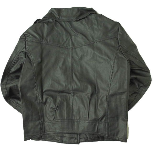 Other Other Faux Leather Double Riders Jacket Outerwear Others Outerwear Size ONE SIZE - 2 Thumbnail