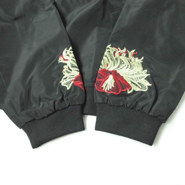Other Other Embroidered Nylon Flight Jacket Others Outerwear Size ONE SIZE - 6 Thumbnail