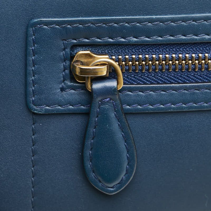 Celine Celine Celine Luggage Micro Shopper Leather Handbag Leather Tote Bag DUTY FREE for USA Size ONE SIZE - 10 Thumbnail