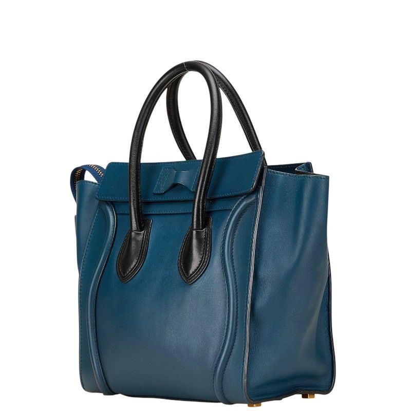 Celine Celine Celine Luggage Micro Shopper Leather Handbag Leather Tote Bag DUTY FREE for USA Size ONE SIZE - 2 Thumbnail