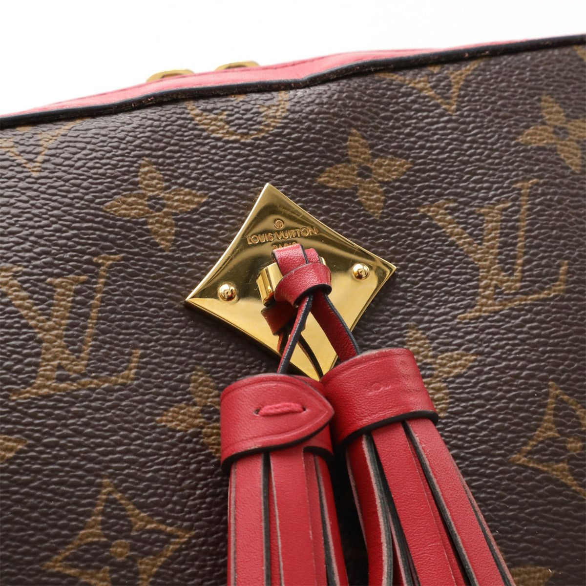 Louis Vuitton Louis Vuitton Louis Vuitton Saintonge Monogram Shoulder Bag Canvas Shoulder Bag M43557 DUTY FREE for USA Size ONE SIZE - 4 Thumbnail