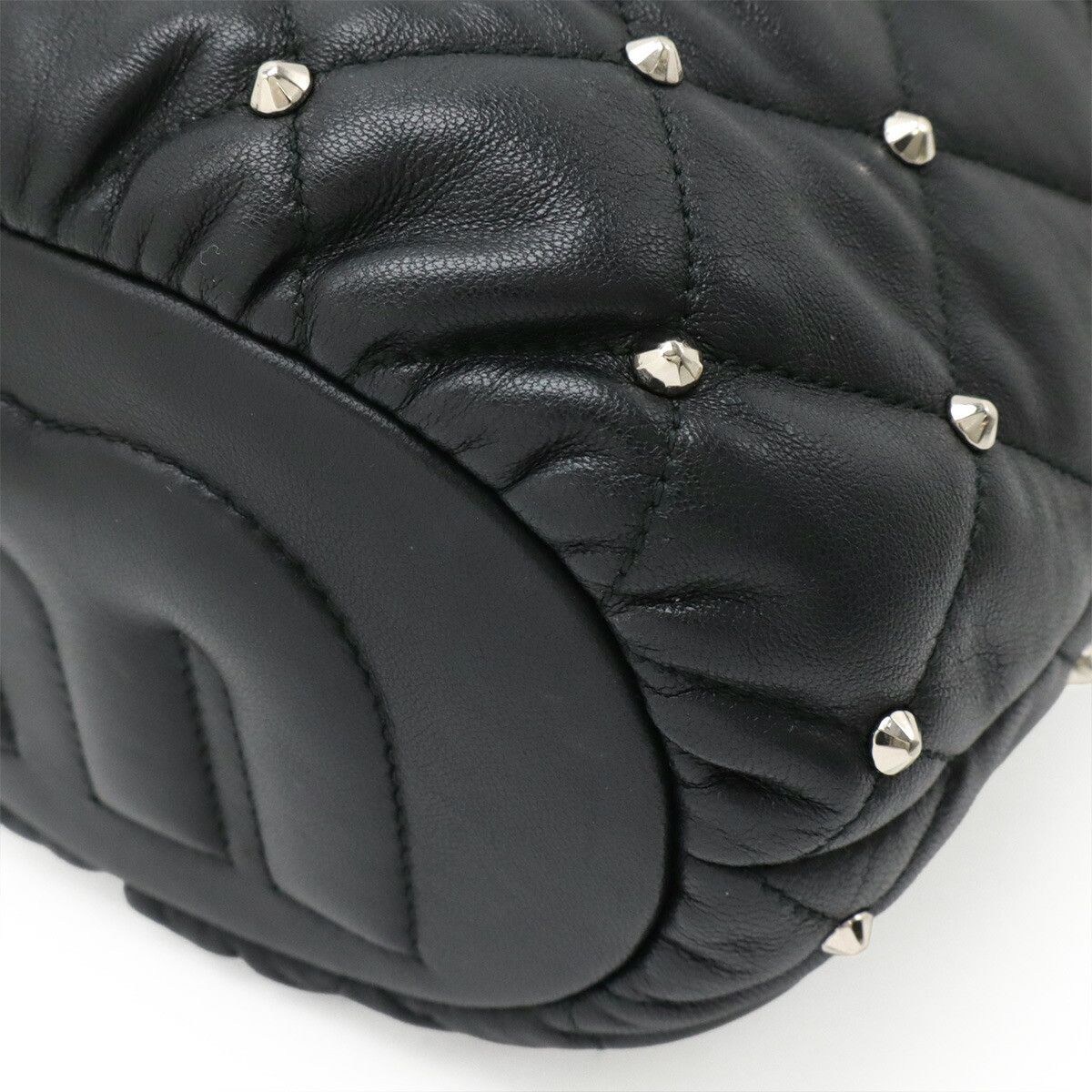Miu Miu Miu Miu Miu Miu 5BE014 Leather 2way Shoulder Bag Leather Shoulder Bag 5BE014 DUTY FREE for USA Size ONE SIZE - 3 Thumbnail