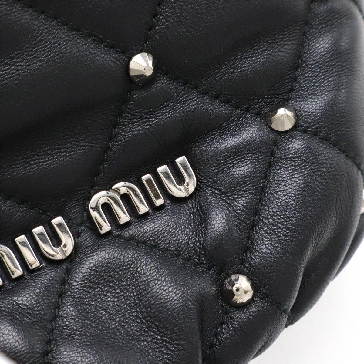 Miu Miu Miu Miu Miu Miu 5BE014 Leather 2way Shoulder Bag Leather Shoulder Bag 5BE014 DUTY FREE for USA Size ONE SIZE - 4 Thumbnail
