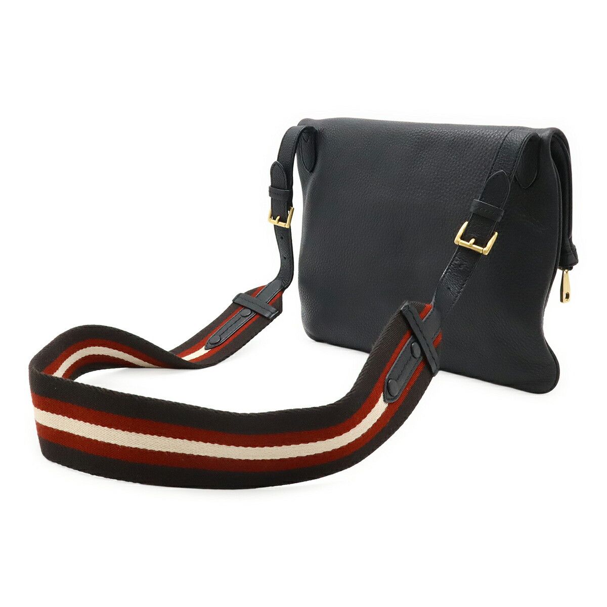 Bally Bally Bally Trainspotting Leather Shoulder Bag Leather Crossbody Bag Size ONE SIZE - 2 Thumbnail