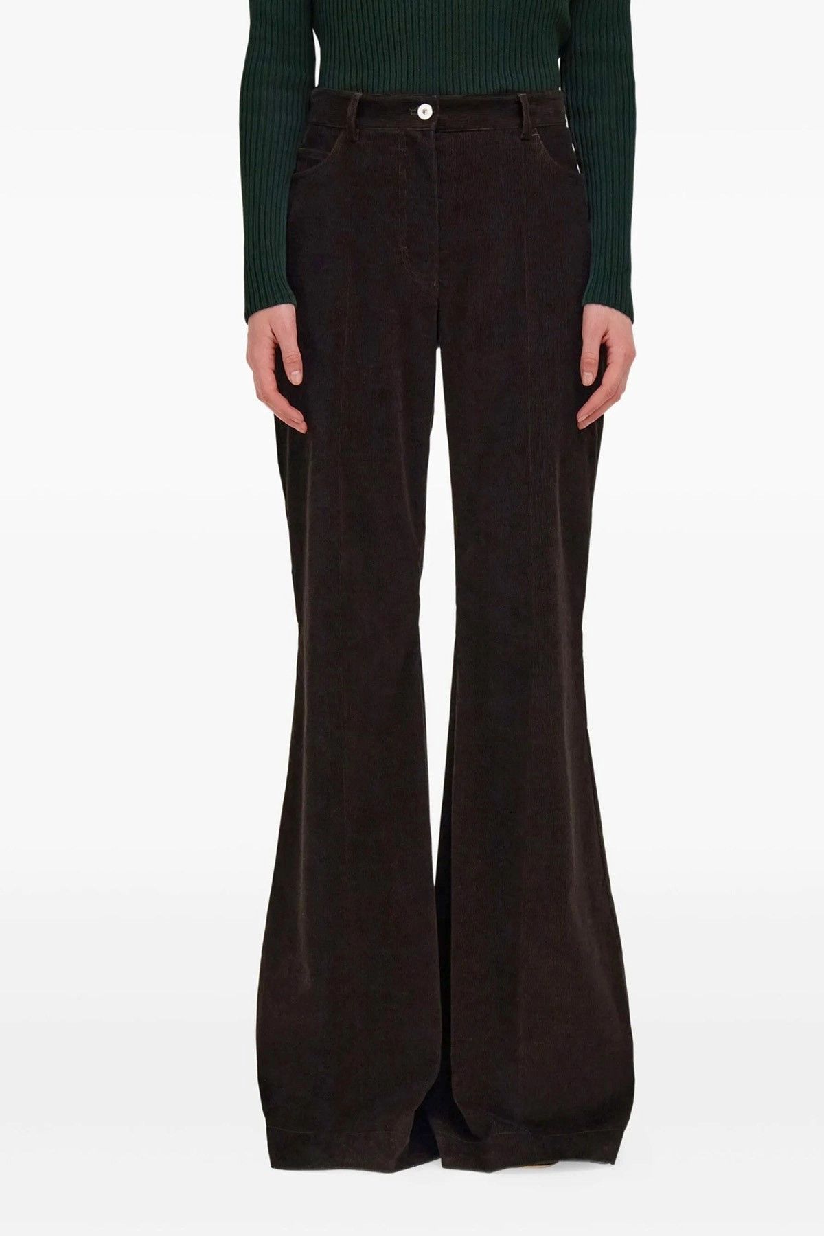 Salvatore Ferragamo Velvet pants Size 28" / US 6 / IT 42 - 2 Thumbnail