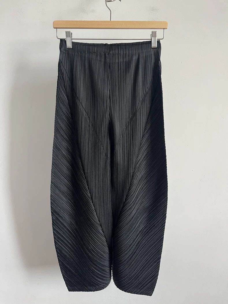 Issey Miyake Issey Miyake Pleated Casual Pants JF433 - dmc Size US 30 / EU 46 - 2 Thumbnail