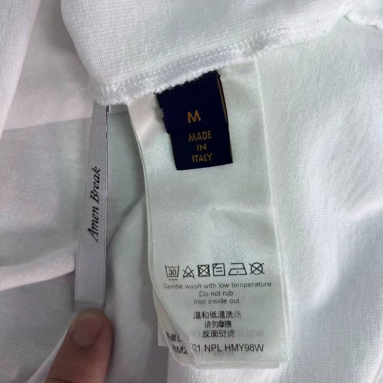 Louis Vuitton Louis Vuitton Snow Mountain Logo Tee - dmc Size US M / EU 48-50 / 2 - 5 Thumbnail