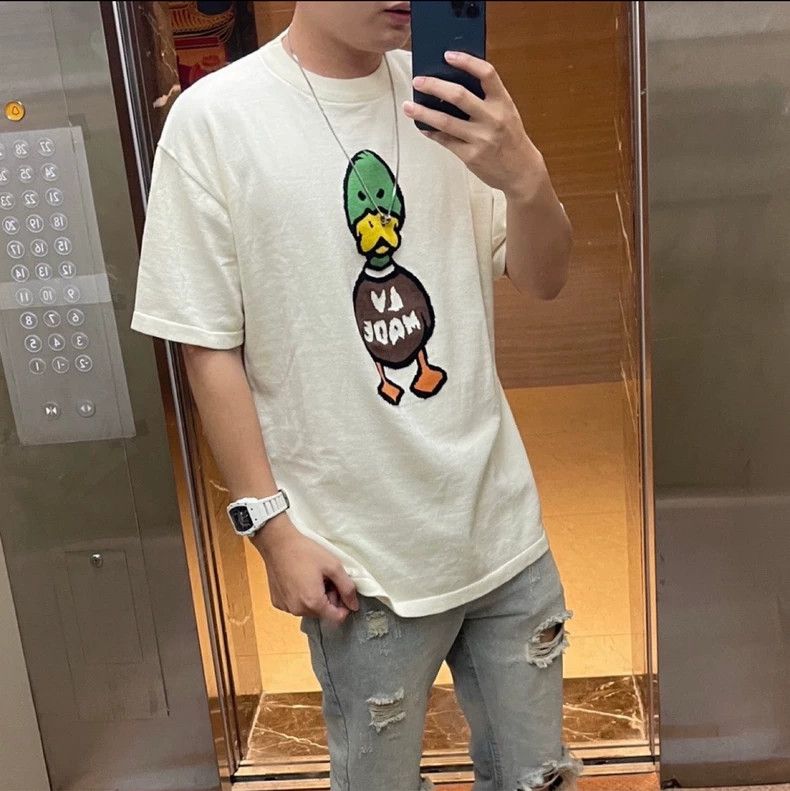 Louis Vuitton Louis Vuitton xNigo Duck Logo Knit Tee - dmc Size US M / EU 48-50 / 2 - 7 Thumbnail