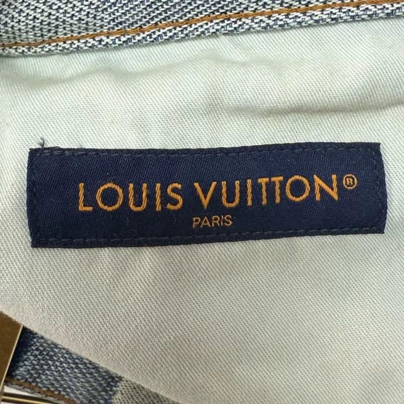 Louis Vuitton LV x Pharrell Checkerboard Denim Jeans - dmc Size US 34 / EU 50 - 6 Thumbnail