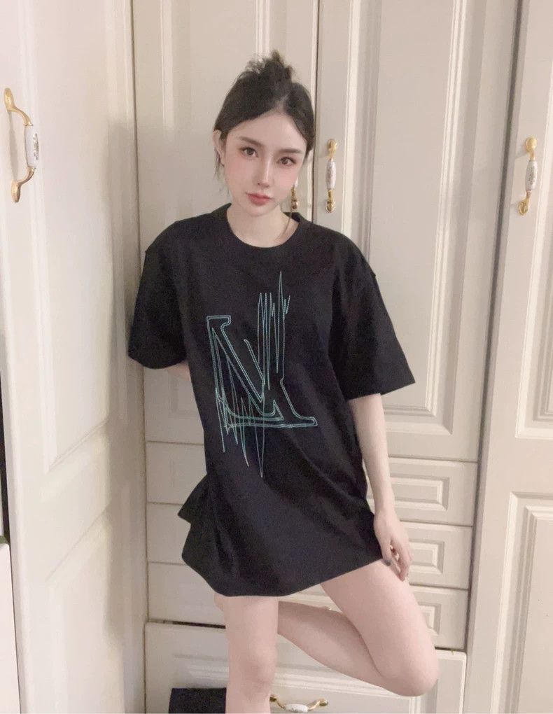Louis Vuitton Louis Vuitton Dissolved Embroidery Logo Tee - dmc Size US M / EU 48-50 / 2 - 6 Thumbnail