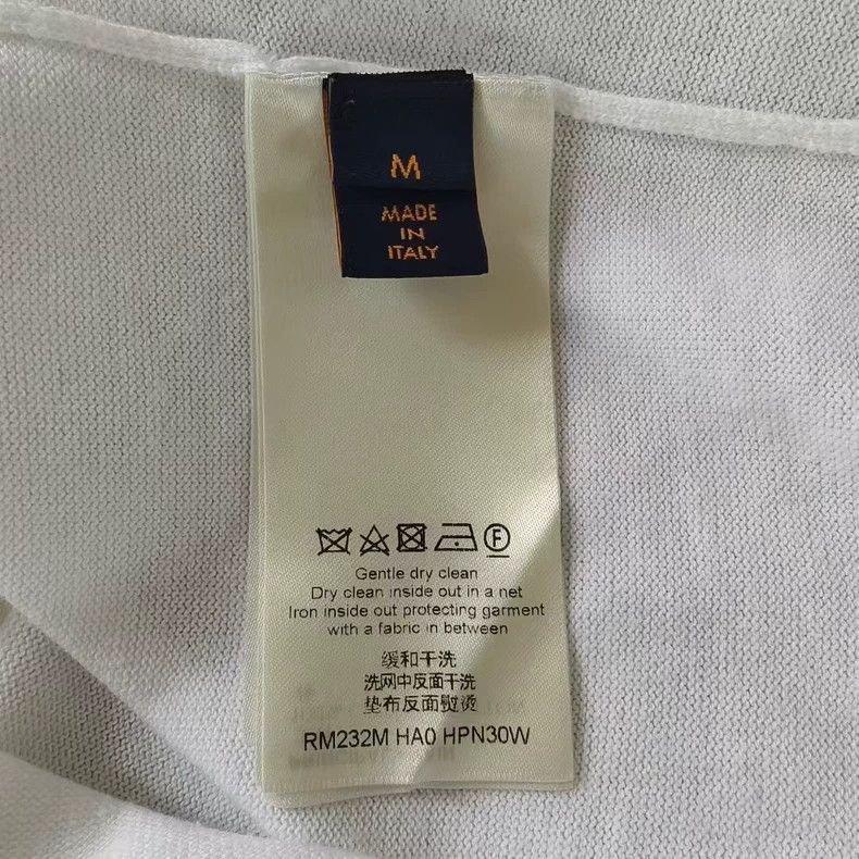 Louis Vuitton Louis Vuitton Knit Short Sleeve Logo Tee - dmc Size US M / EU 48-50 / 2 - 4 Thumbnail